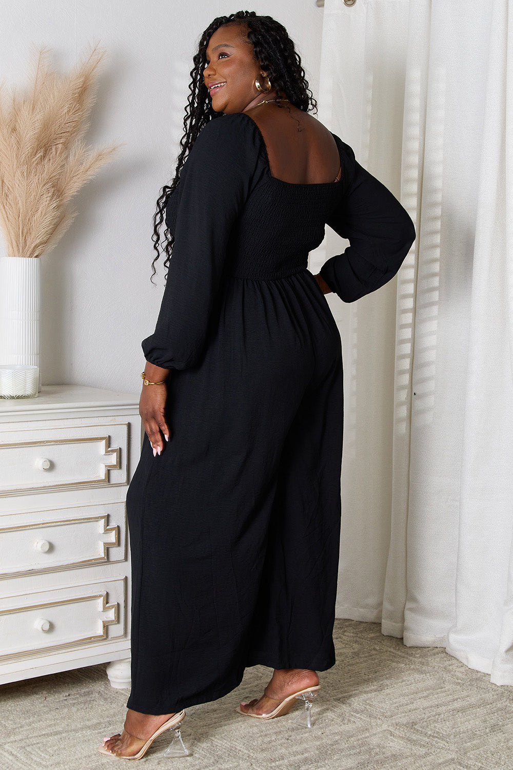 Move with Grace Jumpsuit - Black