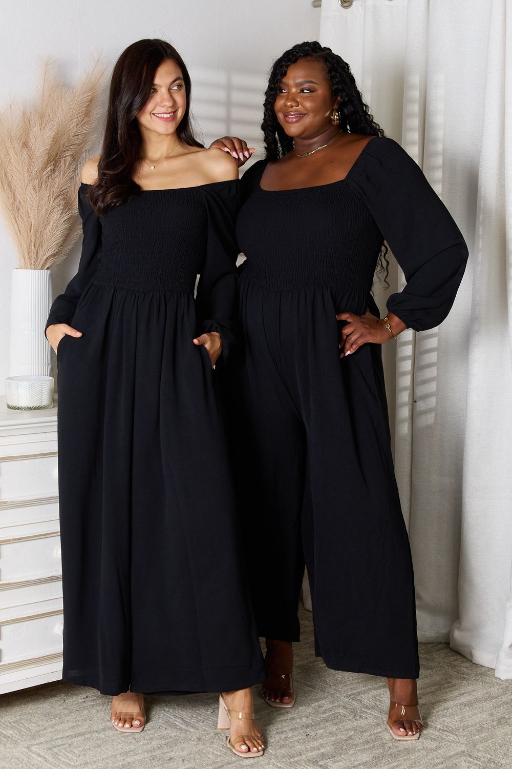 Move with Grace Jumpsuit - Black