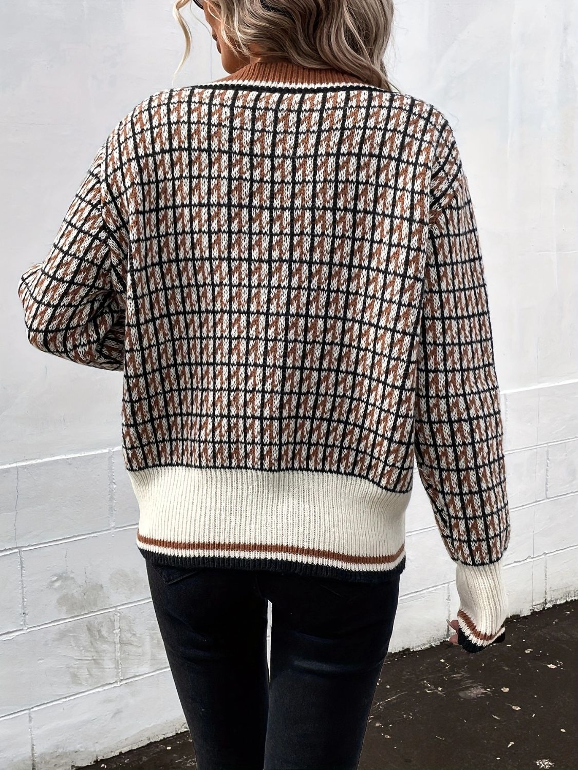 On The Wake Up Plaid Cardigan