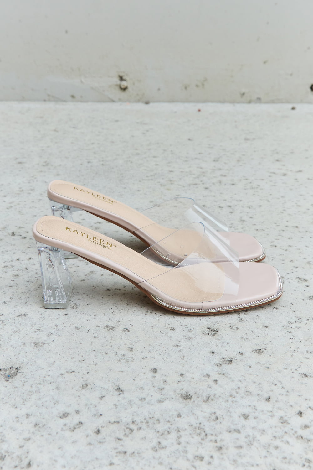 Make Myself Clear Block Heels