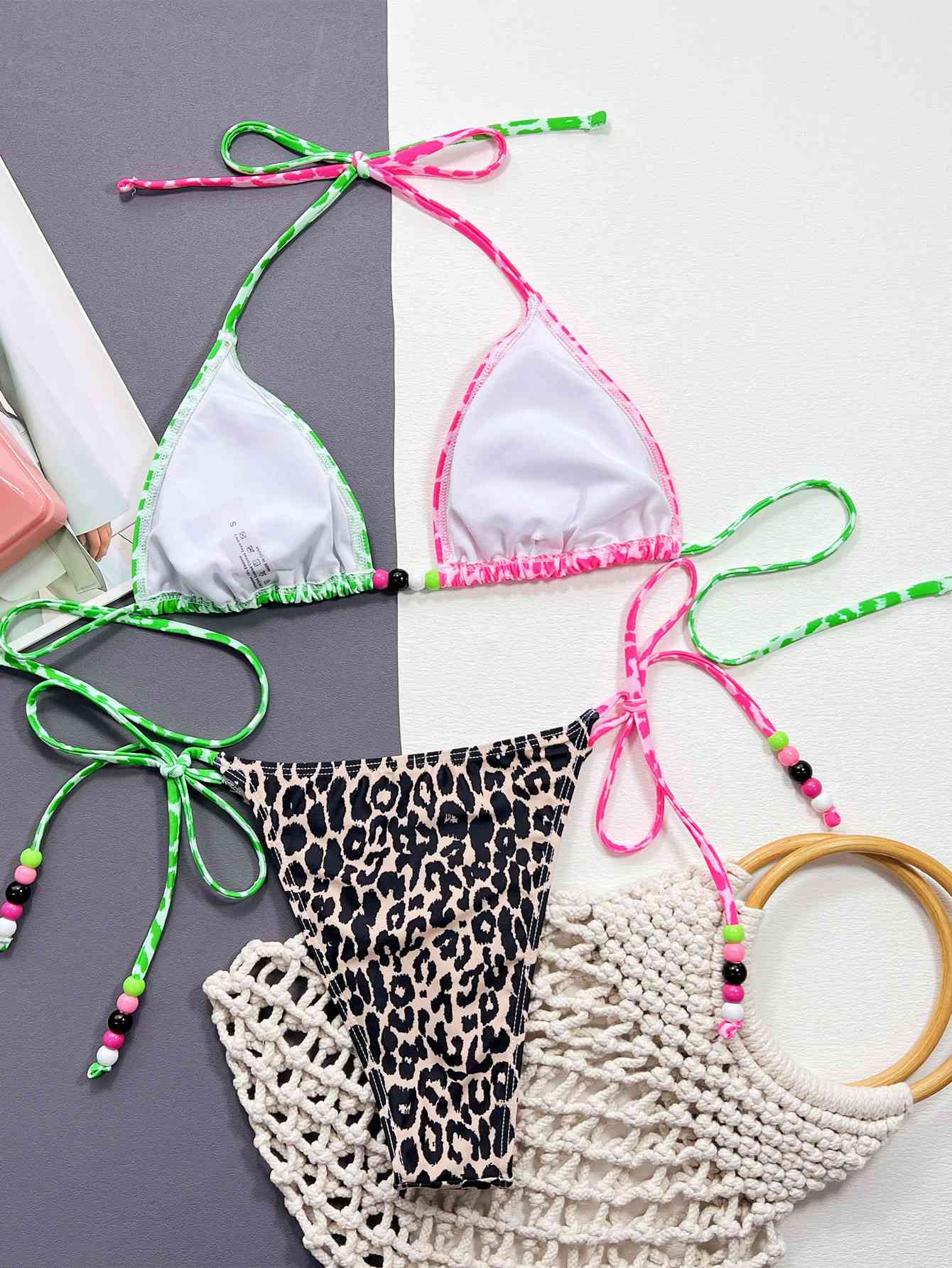 High Speed 2 Piece Bikini Set - Leopard