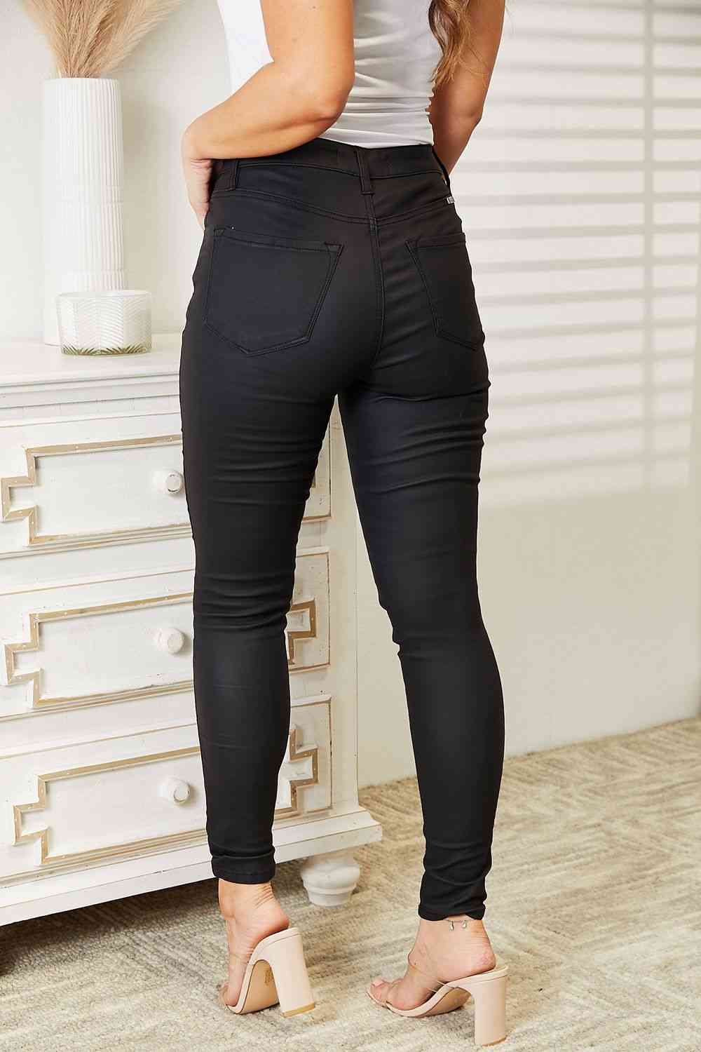 BOLD High Rise Skinny Jeans - Black