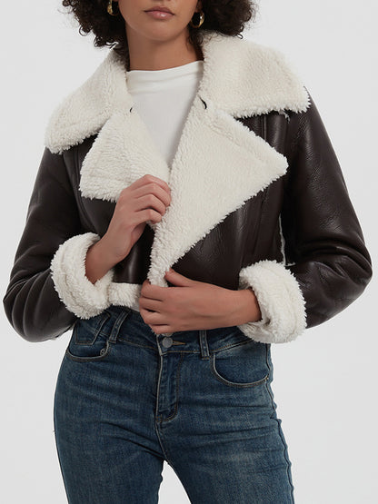 Ashley Plush Cropped Jacket