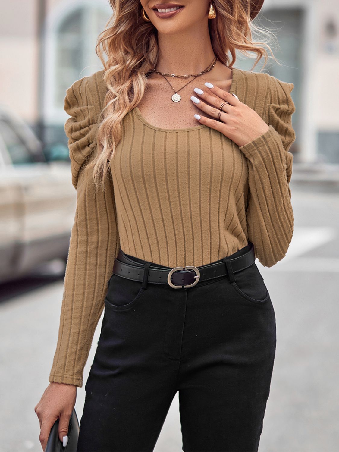 Birds of a Feather Long Sleeve Blouse