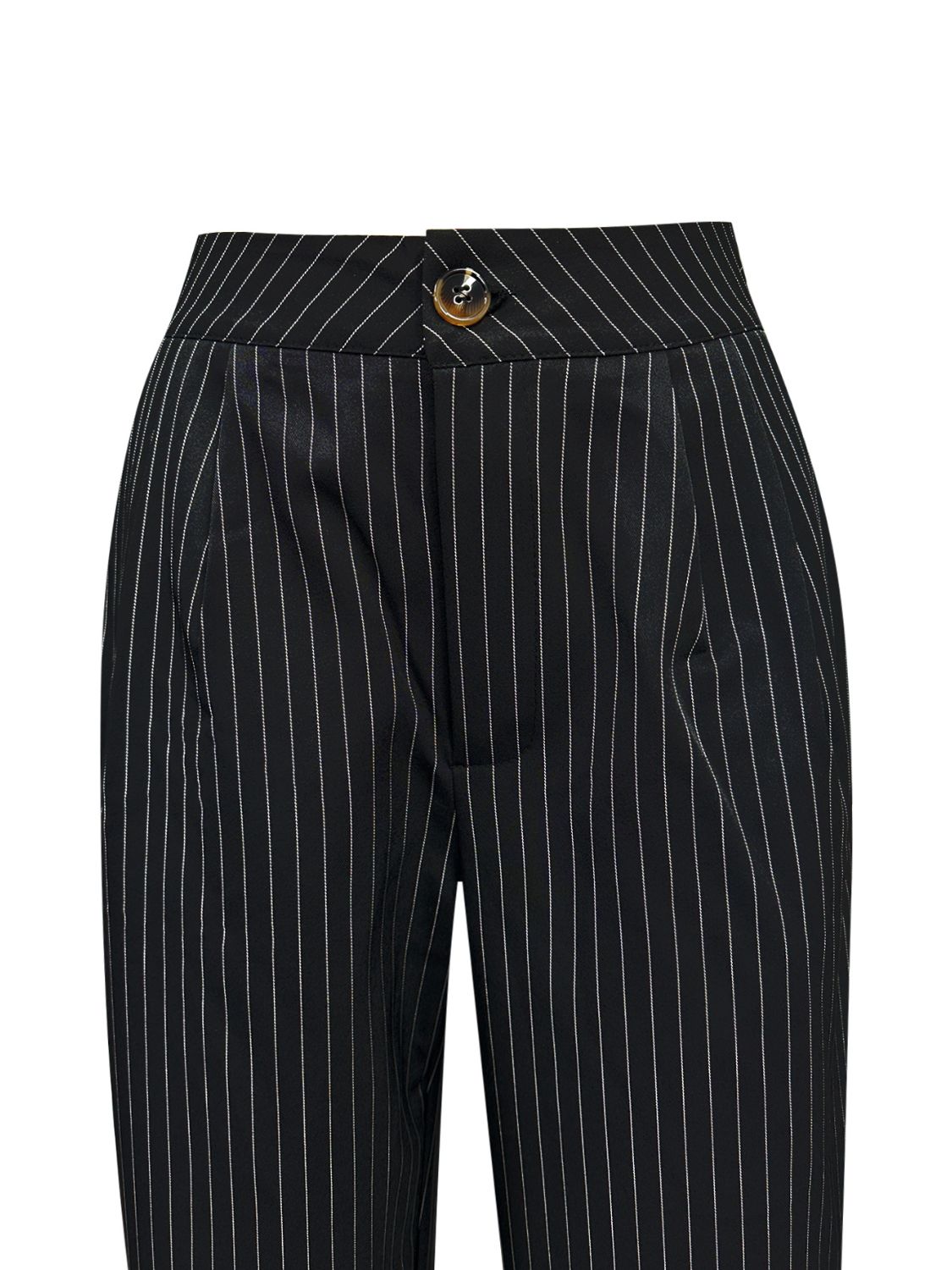 121 Striped Wide Leg Business Pants