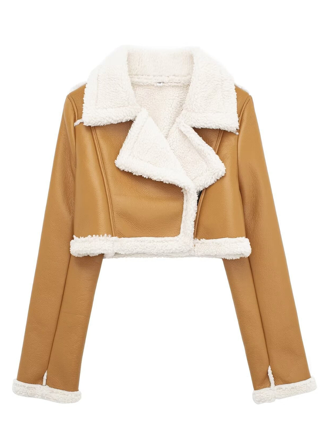 Ashley Plush Cropped Jacket