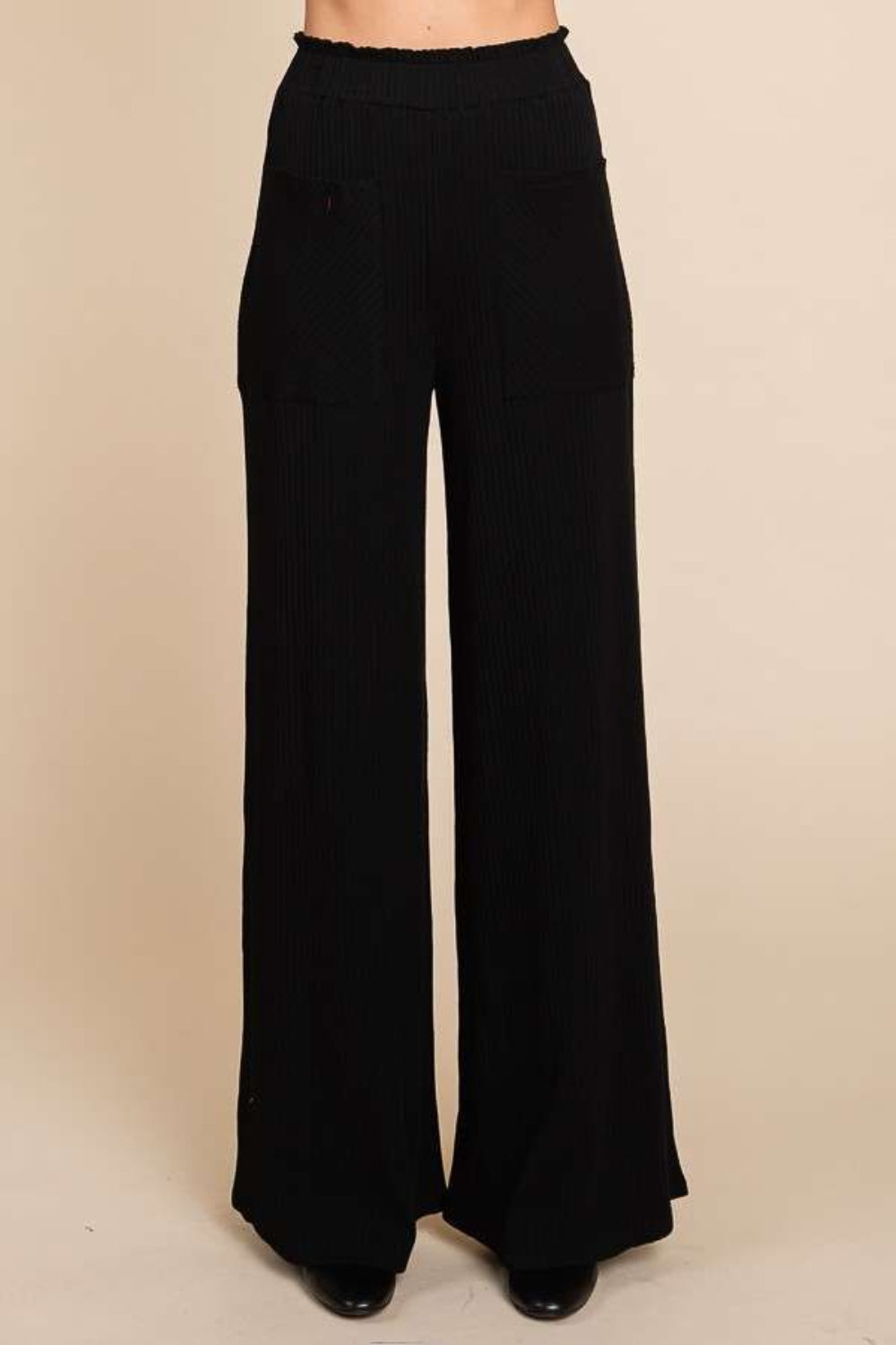 High End Wide Leg Pants