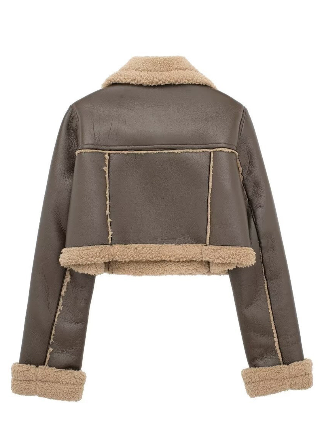 Ashley Plush Cropped Jacket