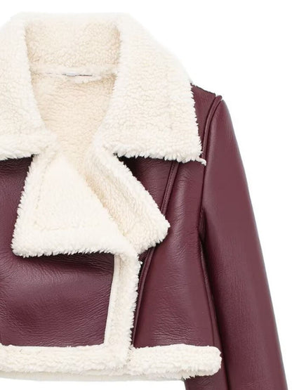 Ashley Plush Cropped Jacket