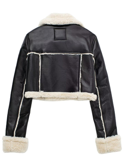 Ashley Plush Cropped Jacket