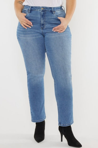 Vintage Charm High Waist Jeans