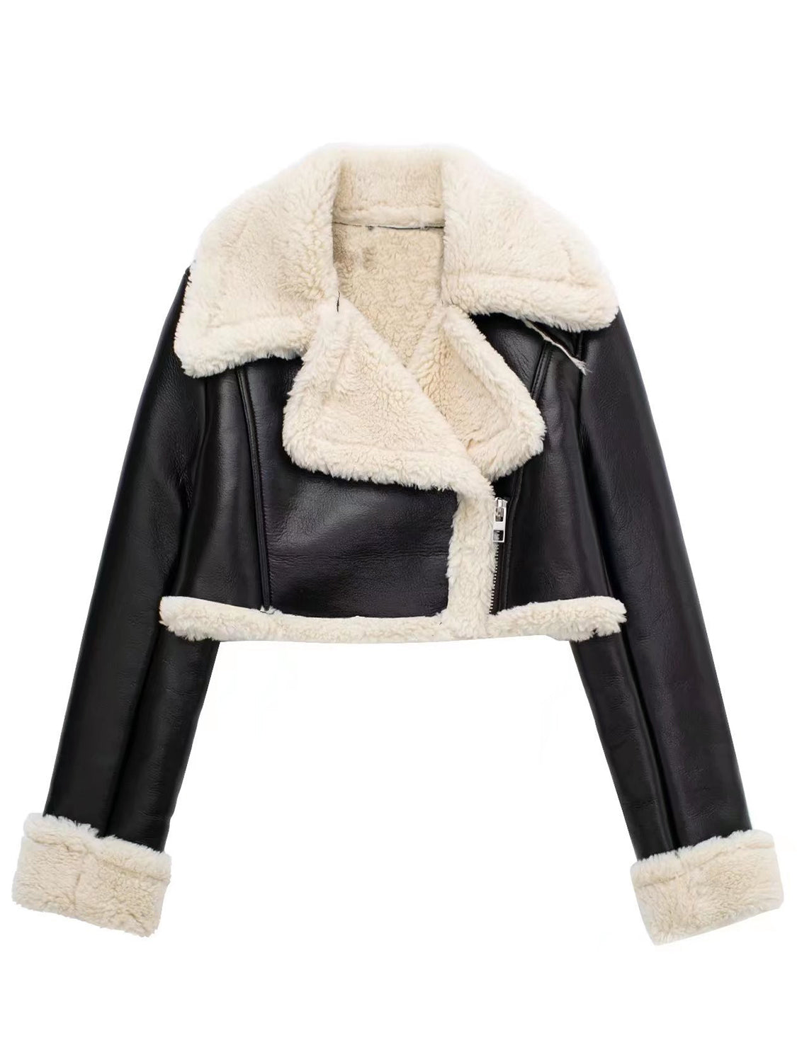 Ashley Plush Cropped Jacket