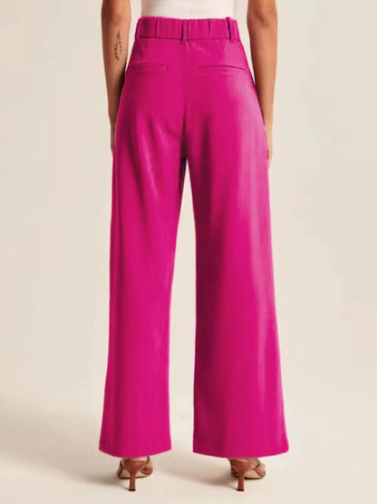 Winner Wednesday High Waist Wide Leg Business Pants