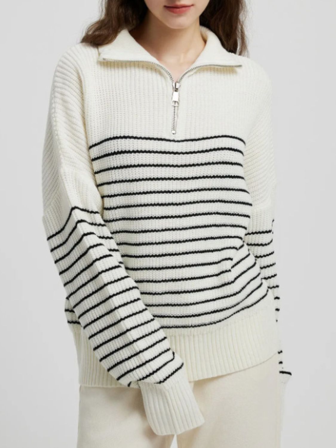 Lifetime Desires Striped Sweater