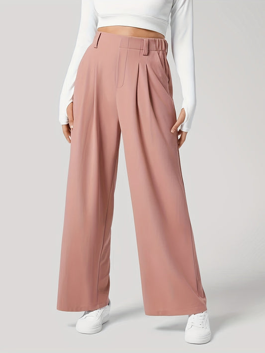 Keep Quiet Wide Leg Business Pants