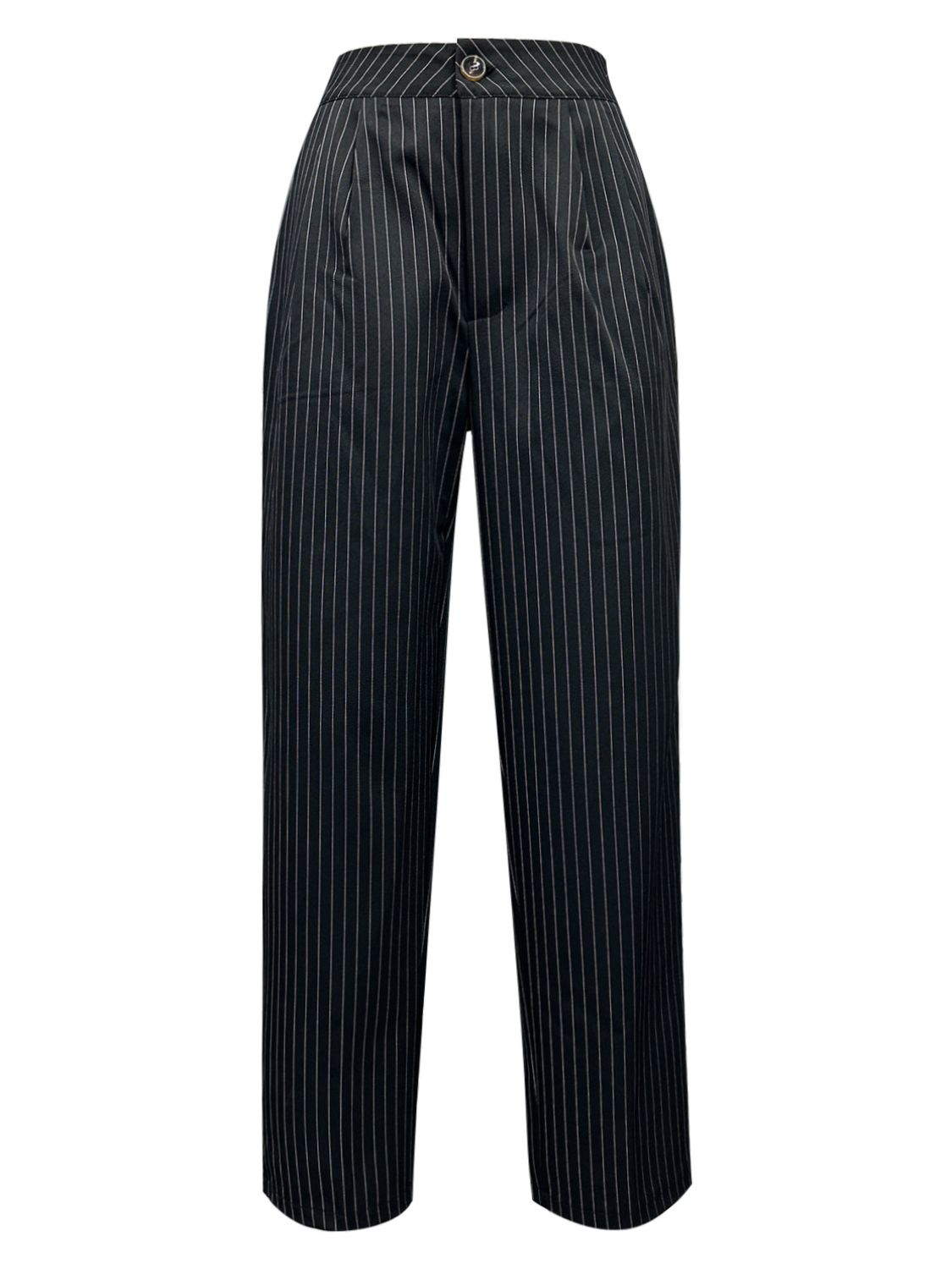 121 Striped Wide Leg Business Pants