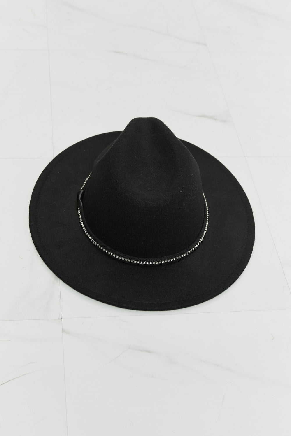 Before The Fame Fedora Hat - Black