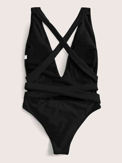 Origin Deep V Cut 1 Piece Swimsuit