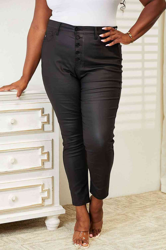 BOLD High Rise Skinny Jeans - Black