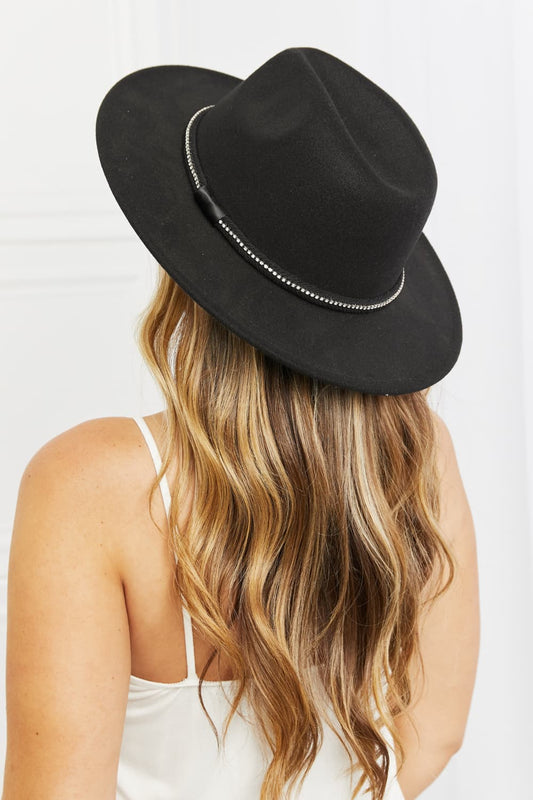 Before The Fame Fedora Hat - Black